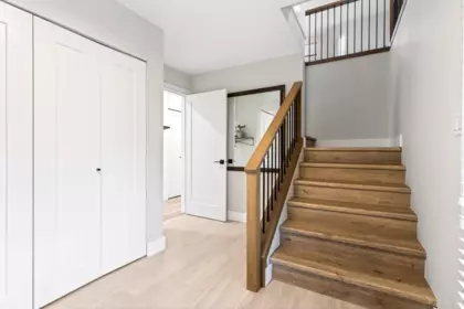 Aerial View of 969 Mansfield Crescent, Port Coquitlam, BC