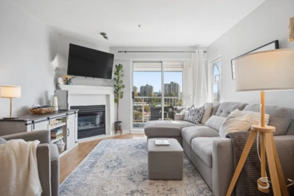 Exterior Rear Photo of 507 135 Eleventh Street, New Westminster, BC