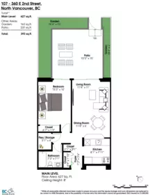 Office / Den Photo of 107 360 E 2nd Street, North Vancouver, BC