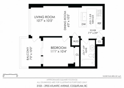 Office / Den Photo of 3103 2955 Atlantic Avenue, Coquitlam, BC