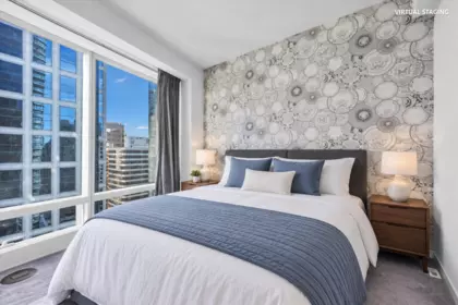 Primary Bedroom Photo of 2305 1151 W Georgia Street, Vancouver, BC