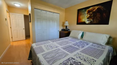 Primary Bedroom Photo of 410 3488 Vanness Avenue, Vancouver, BC