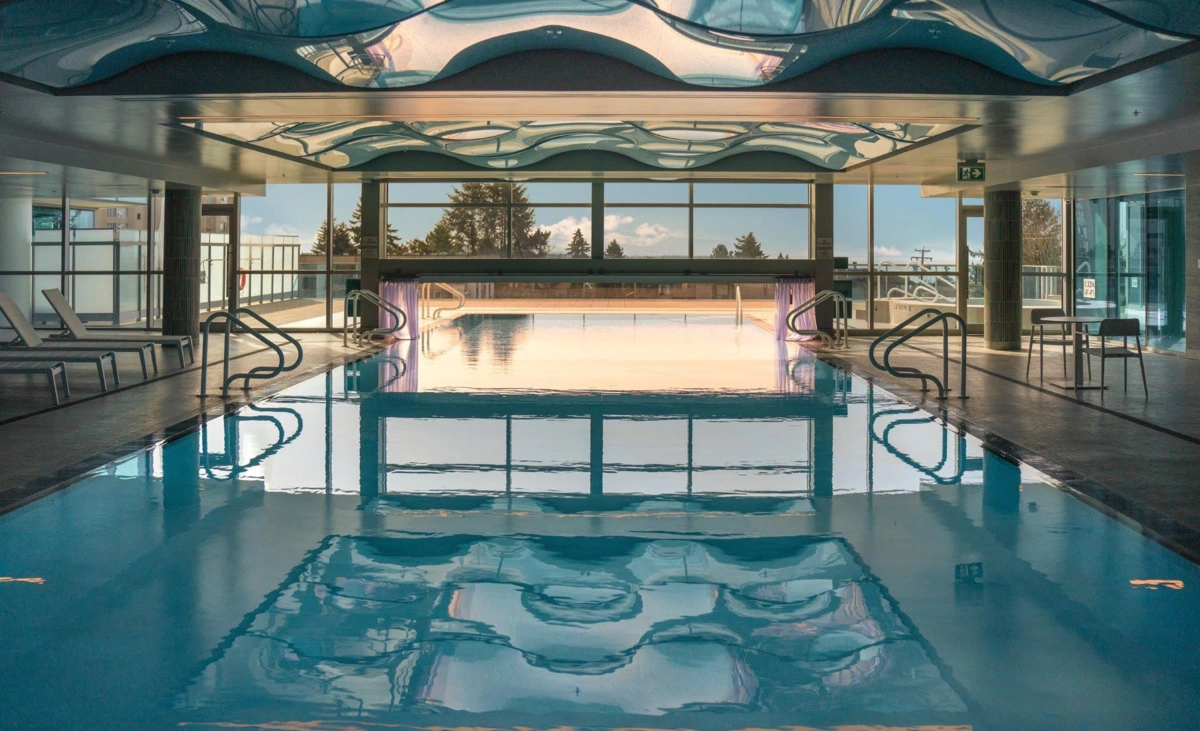 Living Room Photo of 602 1475 Foster Street, White Rock, BC