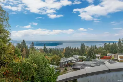Exterior Rear Photo of 2617 Westhill Way, West Vancouver, BC