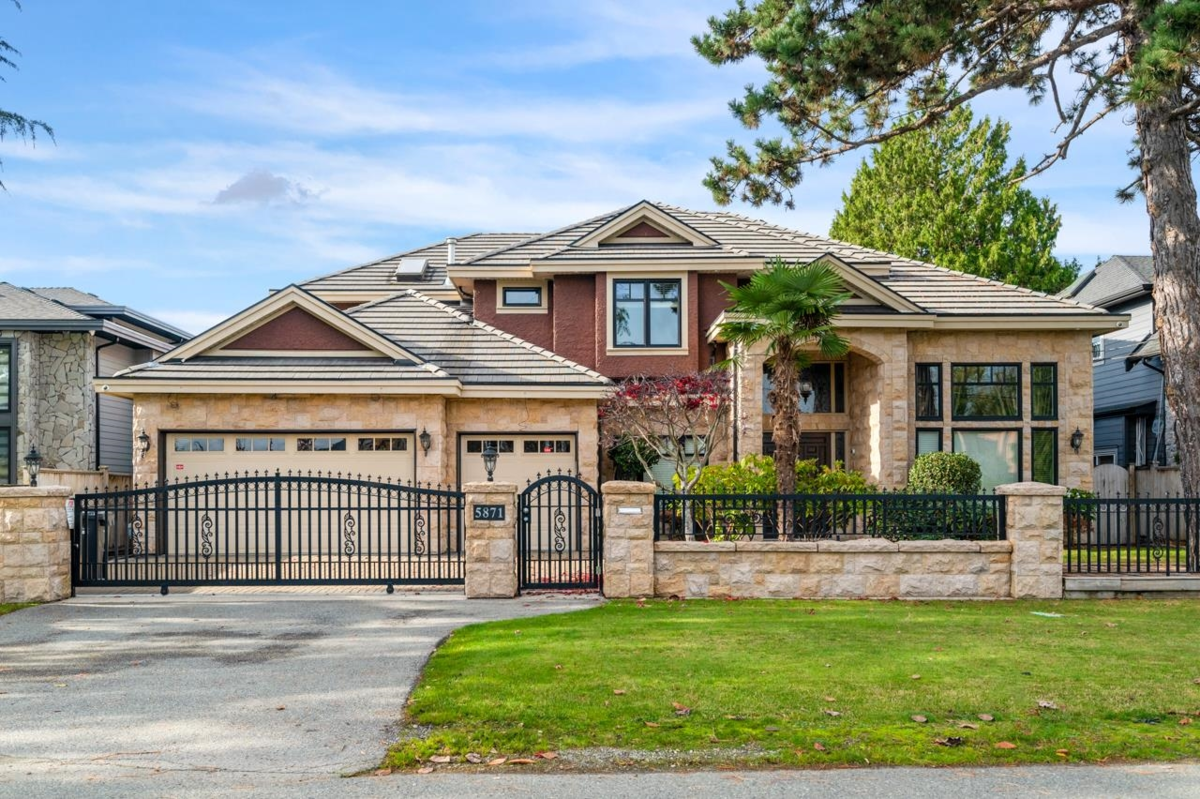Exterior Front Photo of 5871 Forsyth Crescent, Richmond, BC