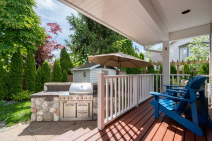 Aerial View of 4442 209b Street, Langley, BC