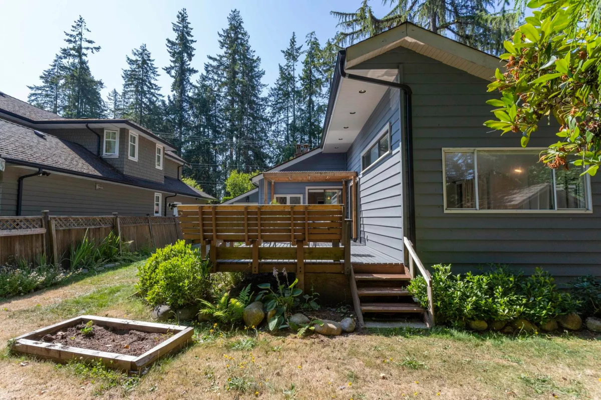 Aerial View of 1232 W 21st Street, North Vancouver, BC