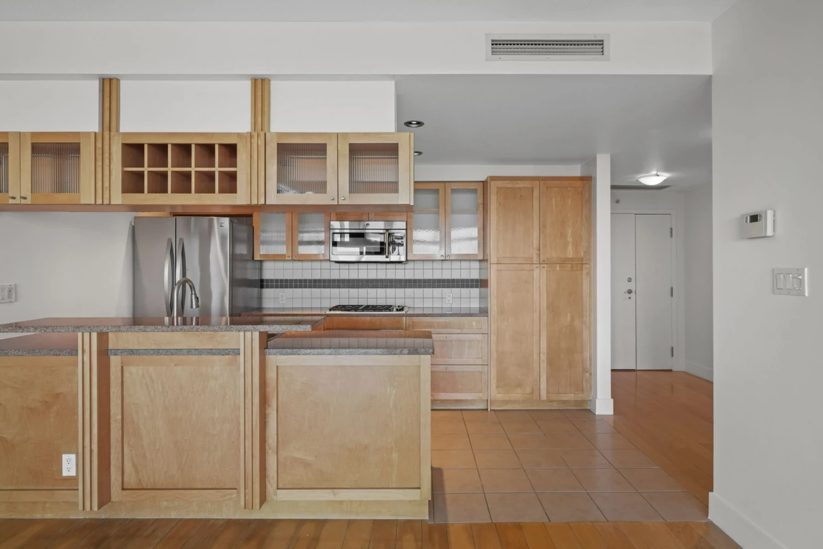 Kitchen Island Photo of 2503 1483 Homer Street, Vancouver, BC