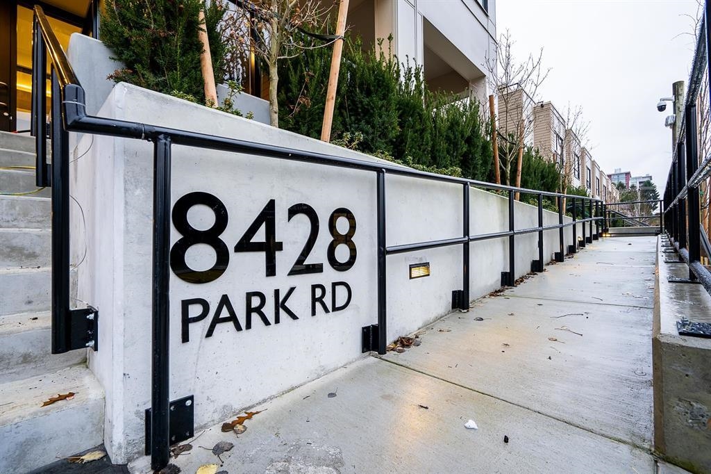 Exterior Rear Photo of 101 8428 Park Road, Richmond, BC