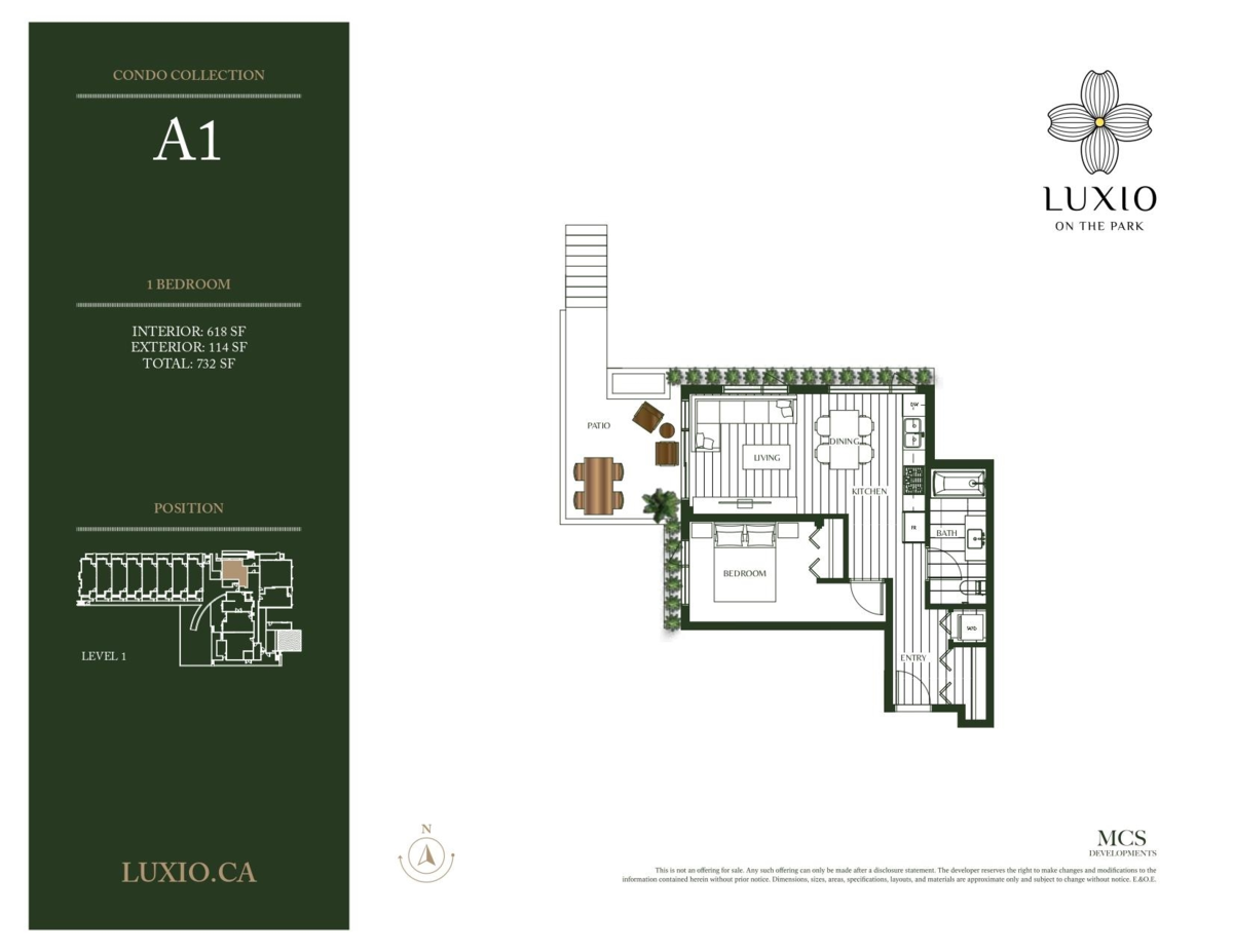 Living Room Photo of 101 8428 Park Road, Richmond, BC