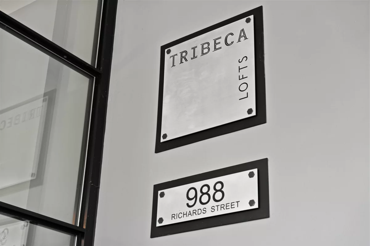 Outdoor Deck Photo of 403 988 Richards Street, Vancouver, BC