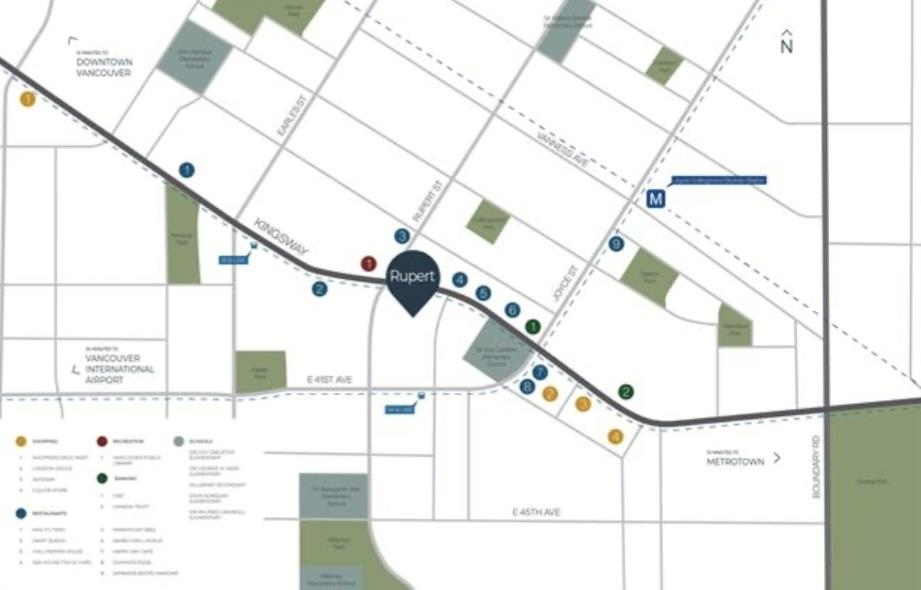 Exterior Rear Photo of 302 3050 Kingsway Road, Vancouver, BC