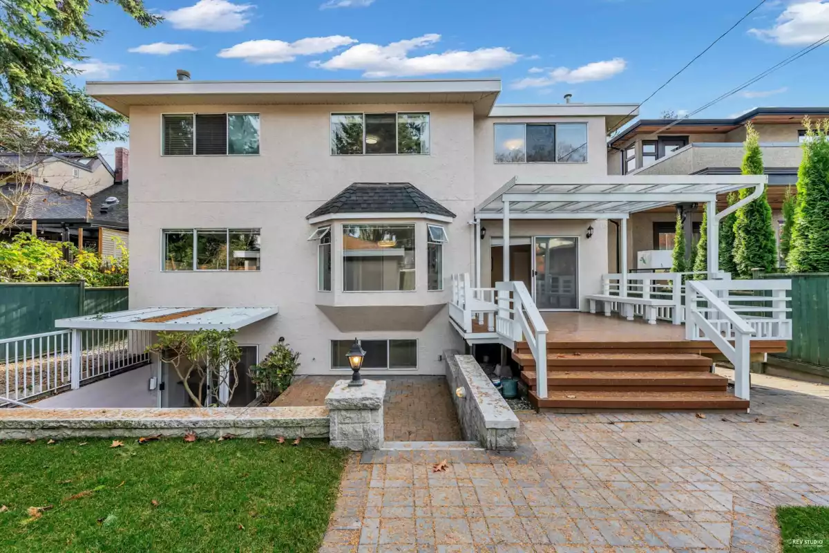 Aerial View of 3979 W 33rd Avenue, Vancouver, BC