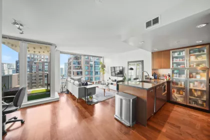 1708 1055 Richards Street, Vancouver, BC, Downtown VW — 1 bed apartment/condo for sale
