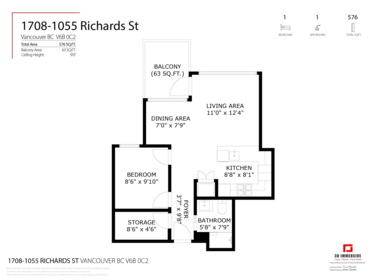 Garden / Landscaping Photo of 1708 1055 Richards Street, Vancouver, BC