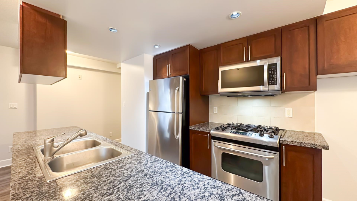 Kitchen Island Photo of 403 3811 Hastings Street, Burnaby, BC