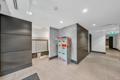 Aerial View of 604 5077 Cambie Street, Vancouver, BC