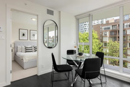 Breakfast Nook Photo of 608 1009 Harwood Street, Vancouver, BC