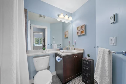 Powder Room Photo of 213 17712 57a Avenue, Surrey, BC