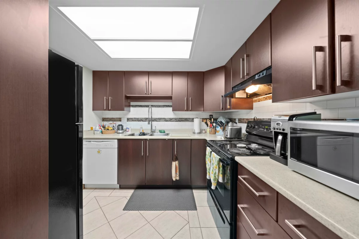 Exterior Rear Photo of 416 2915 Glen Drive, Coquitlam, BC