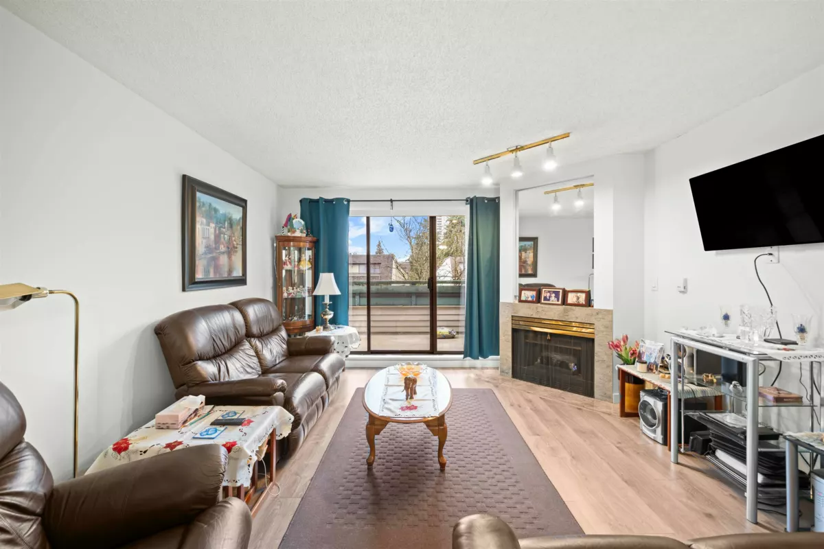 Family Room Photo of 416 2915 Glen Drive, Coquitlam, BC