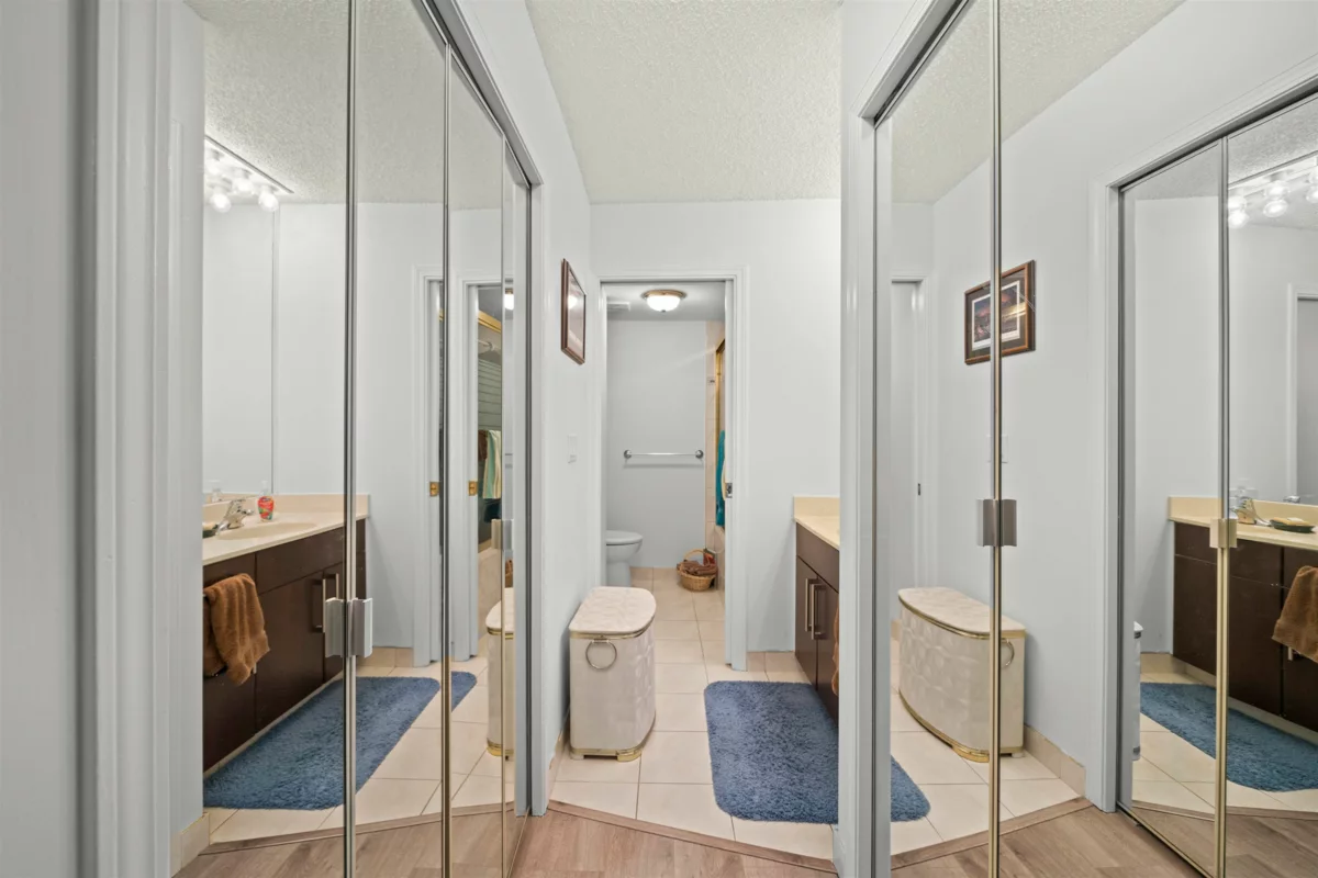Powder Room Photo of 416 2915 Glen Drive, Coquitlam, BC