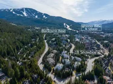 Front Yard Photo of 18 4637 Blackcomb Way, Whistler, BC