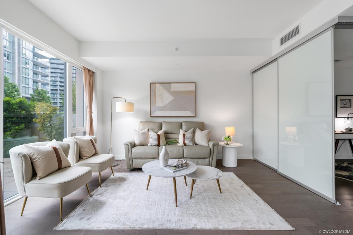 Family Room Photo of 105 6622 Pearson Way, Richmond, BC