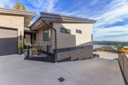 Backyard Photo of 502 Spyglass Place, Gibsons, BC