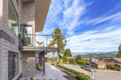 Front Yard Photo of 502 Spyglass Place, Gibsons, BC
