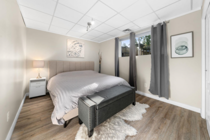 Aerial View of 20722 46a Avenue, Langley, BC