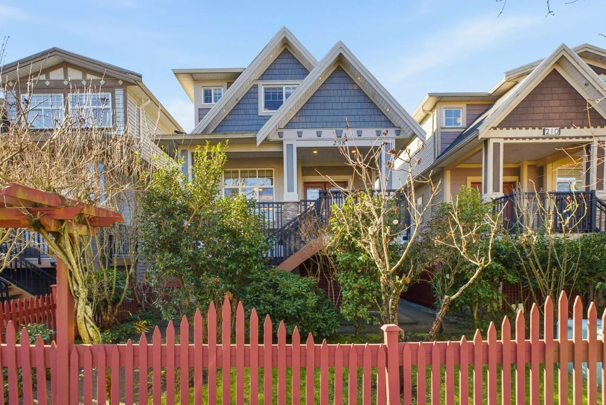 Exterior Rear Photo of 208 Hume Street, New Westminster, BC