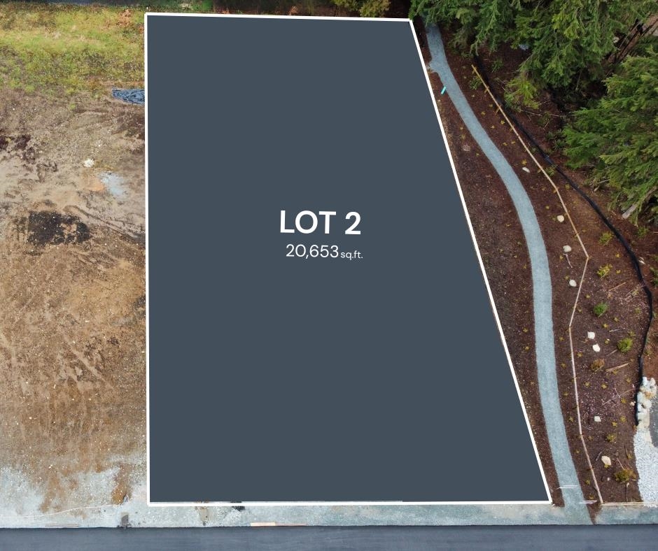 Exterior Rear Photo of LOT 2 2307 Sunnyside Road, Anmore, BC