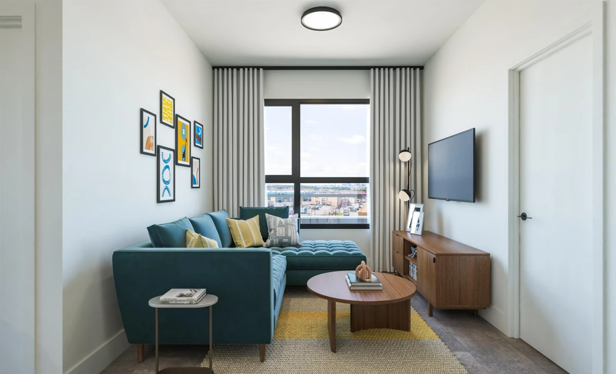 Living Room Photo of 206 623 Kemsley Avenue, Coquitlam, BC