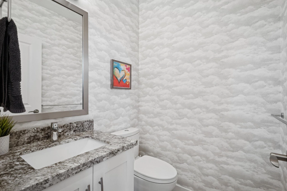 Powder Room Photo of 4932 Cedar Springs Drive, Delta, BC