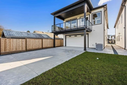 Aerial View of 46347 Maple Avenue, Chilliwack, BC