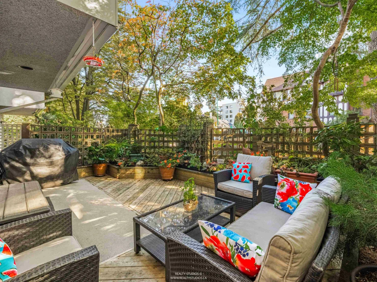 Outdoor Patio Photo of 103 1412 W 14th Avenue, Vancouver, BC