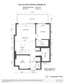 Playground / Recreational Area Near 505 2311 Beta Avenue, Burnaby, BC