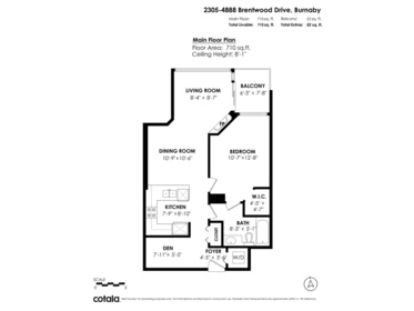 Office / Den Photo of 2305 4888 Brentwood Drive, Burnaby, BC