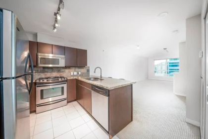Kitchen Island Photo of 1208 6068 No. 3 Road, Richmond, BC