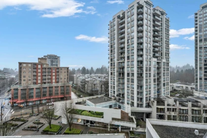 Backyard Photo of 1008 2979 Glen Drive, Coquitlam, BC