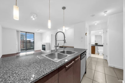 Kitchen Island Photo of 1008 2979 Glen Drive, Coquitlam, BC