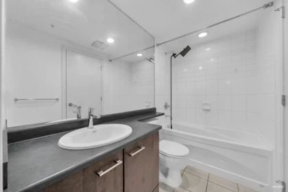 Powder Room Photo of 1008 2979 Glen Drive, Coquitlam, BC