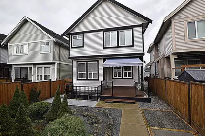 Aerial View of 4376 Stephen Leacock Drive, Abbotsford, BC
