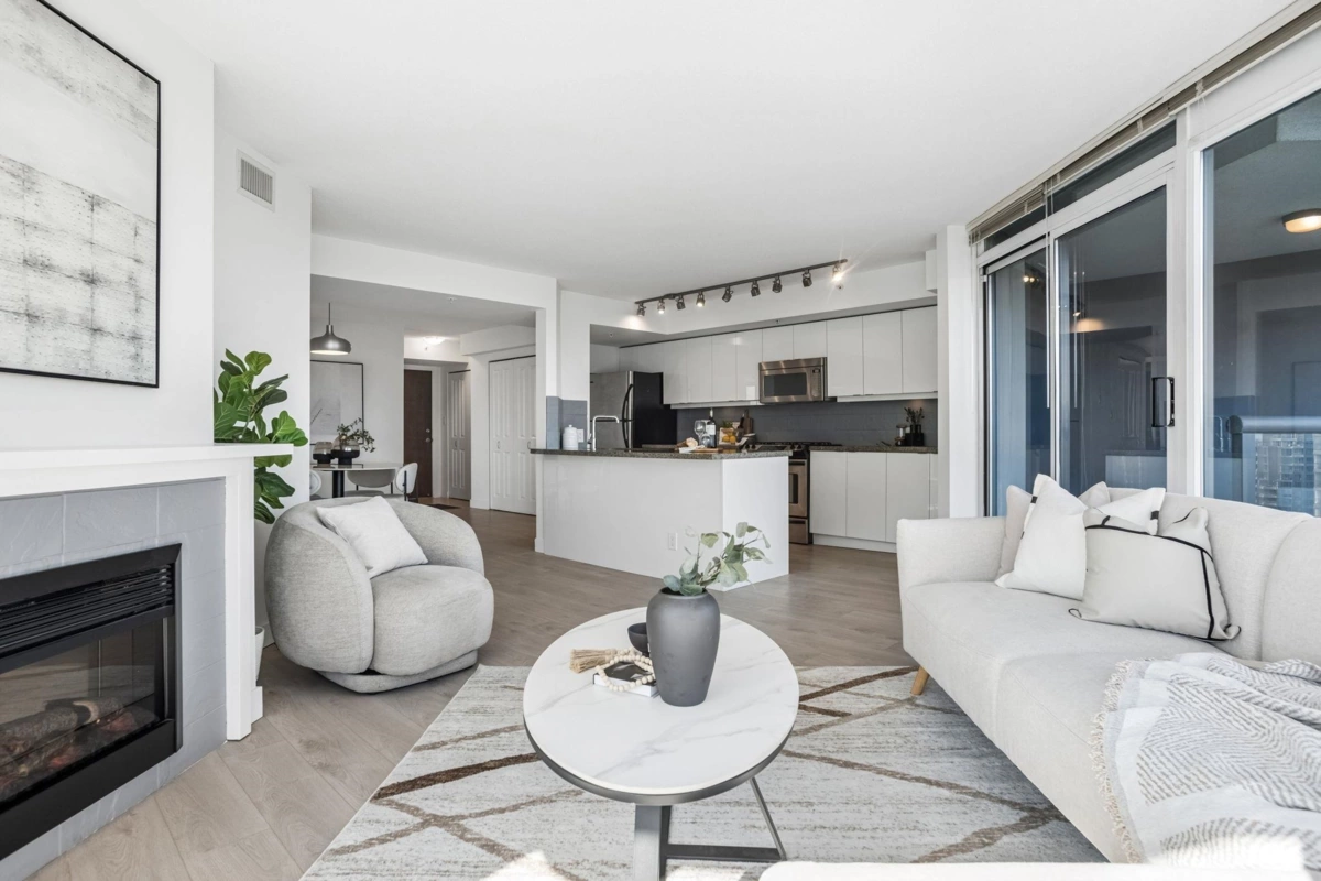 Dining Area Photo of 1805 6068 No. 3 Road, Richmond, BC