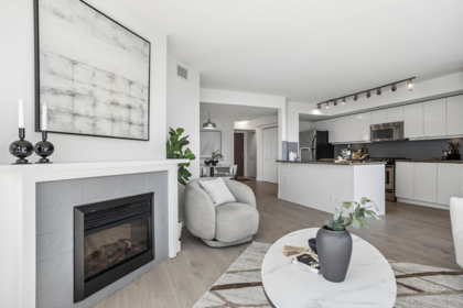 Kitchen Island Photo of 1805 6068 No. 3 Road, Richmond, BC
