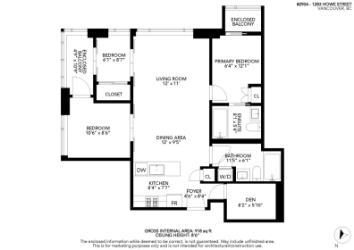 Hot Tub / Spa Photo of 2904 1283 Howe Street, Vancouver, BC