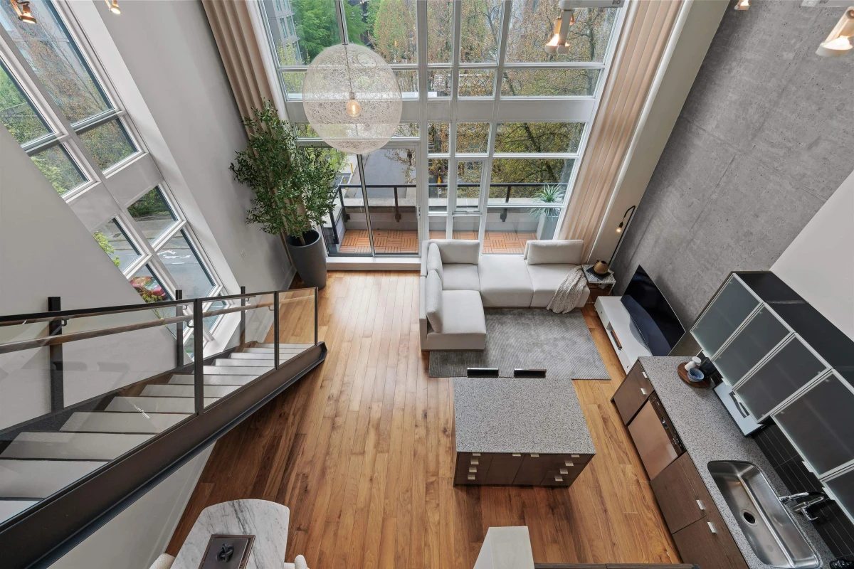 Exterior Rear Photo of 403 988 Richards Street, Vancouver, BC