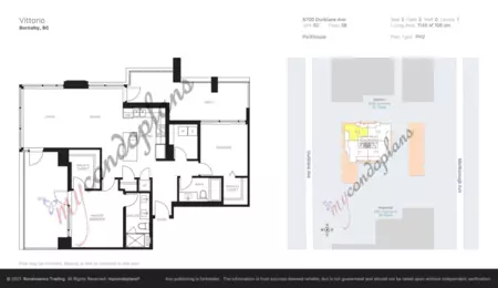 Aerial View of 3802 6700 Dunblane Avenue, Burnaby, BC