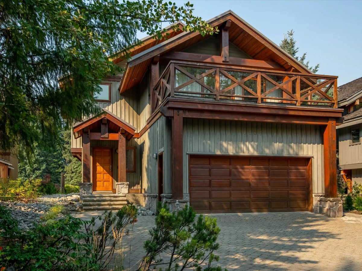 Exterior Rear Photo of 8107 Muirfield Crescent, Whistler, BC